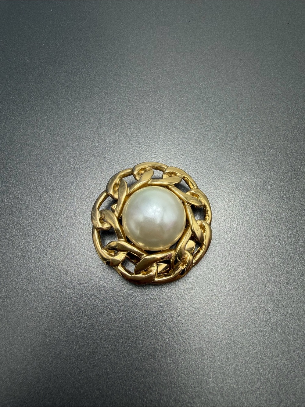 Vintage Butler Pearl Scarf Clips